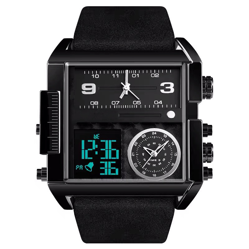 Hot sale top quality best luxury multi-function men's alloy quartz watch
