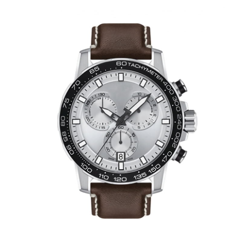 Stainless Steel Waterproof Men's Quartz Chronograph Watch Customized Logo Wristwatch Watch
