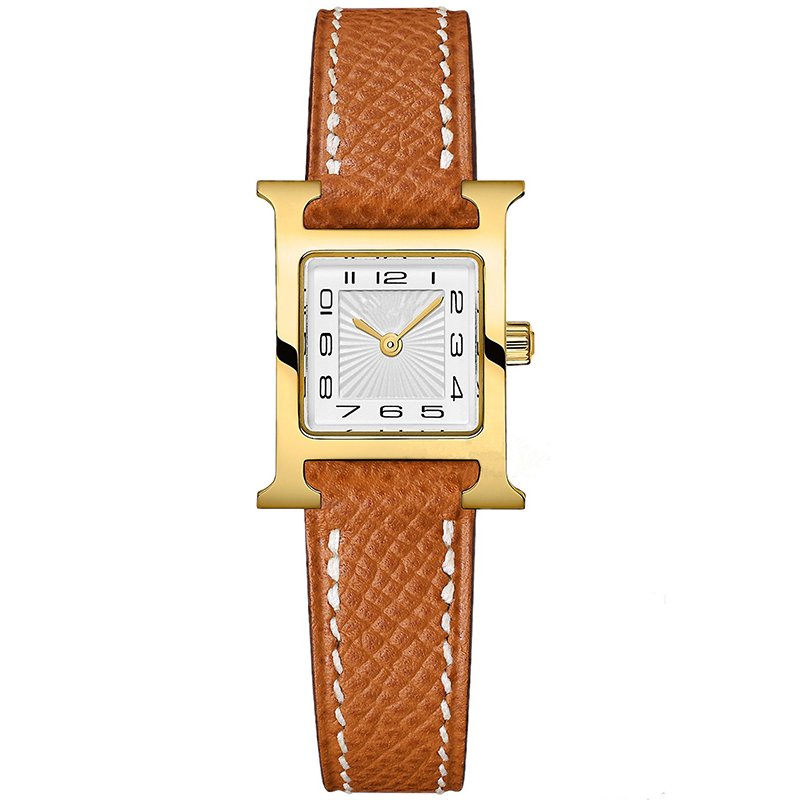 2020 Hot Selling Ladies Leather Strap Stainless Steel Watch ODM Ladies Watch Factory