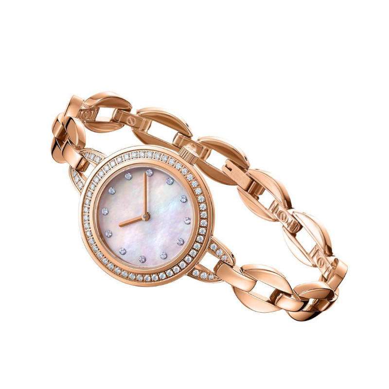 Personalized Women's Diamond Bracelet Quartz Sapphire Watch