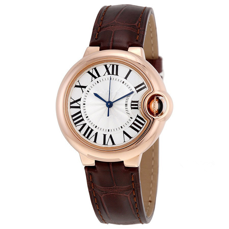 Hot Classic Women's Stainless Steel Sapphire Crystal 50m Waterproof Automatic Rose Gold Watch