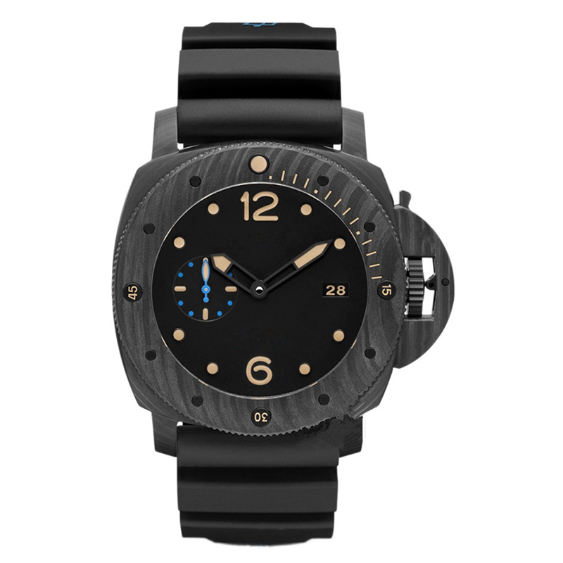 2018 Fashion High Quality Hot Selling Explosive Automatic Mechanical Silicone Black Watch
