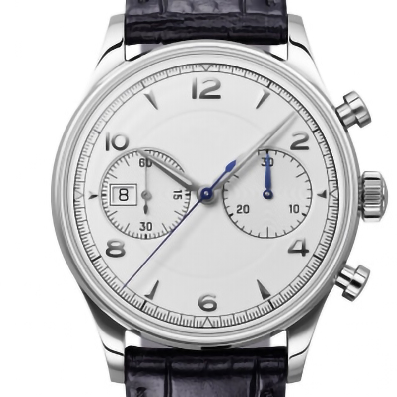 2023 New Luxury Customized Watch Chronograph Men's Multifunction Quartz Leather Watch