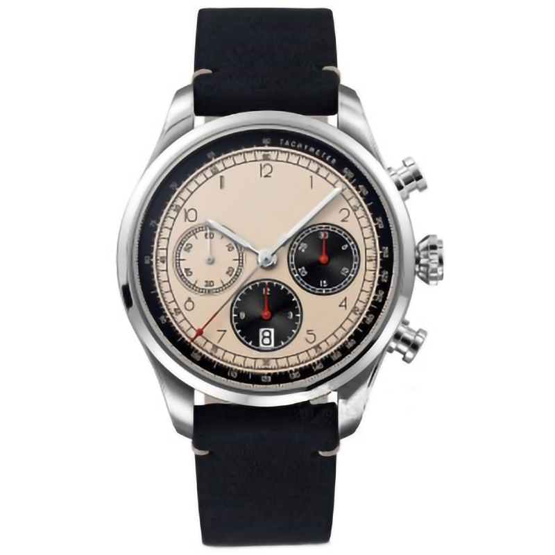 2023 New Fashion New Trend Customized Watch Chronograph Men's Wristwatch Multifunction Quartz Leather Watch