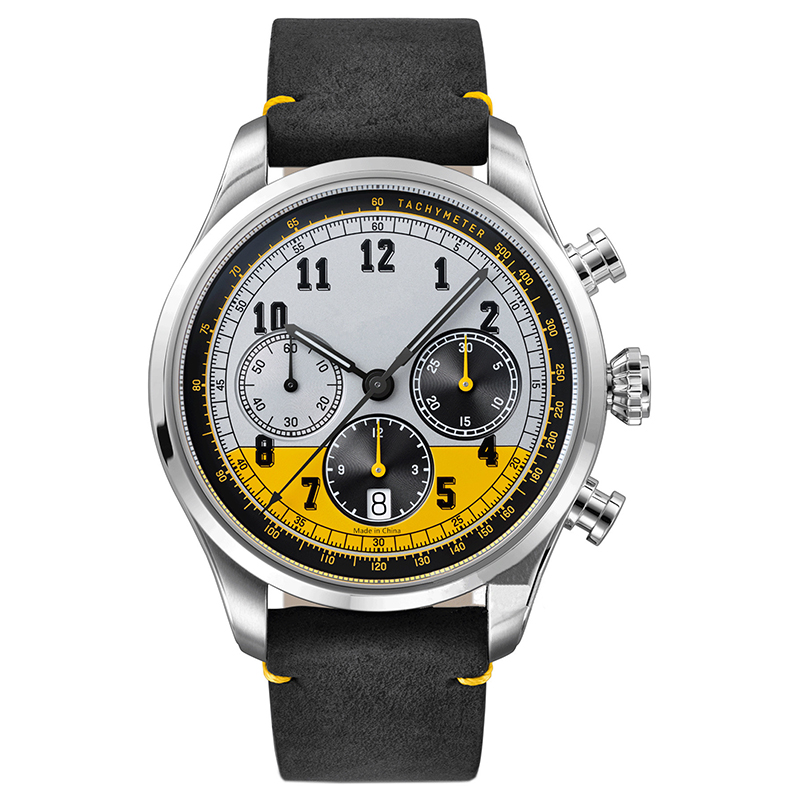 2023 Fashion New Trend Customized Watch Chronograph Men's Wristwatch Multifunction Quartz Belt Watch