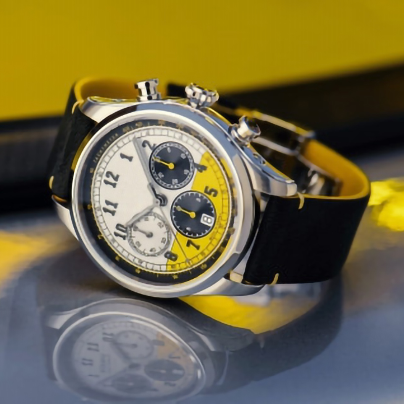 2023 Fashion New Trend Customized Watch Chronograph Men's Wristwatch Multifunction Leather Watch