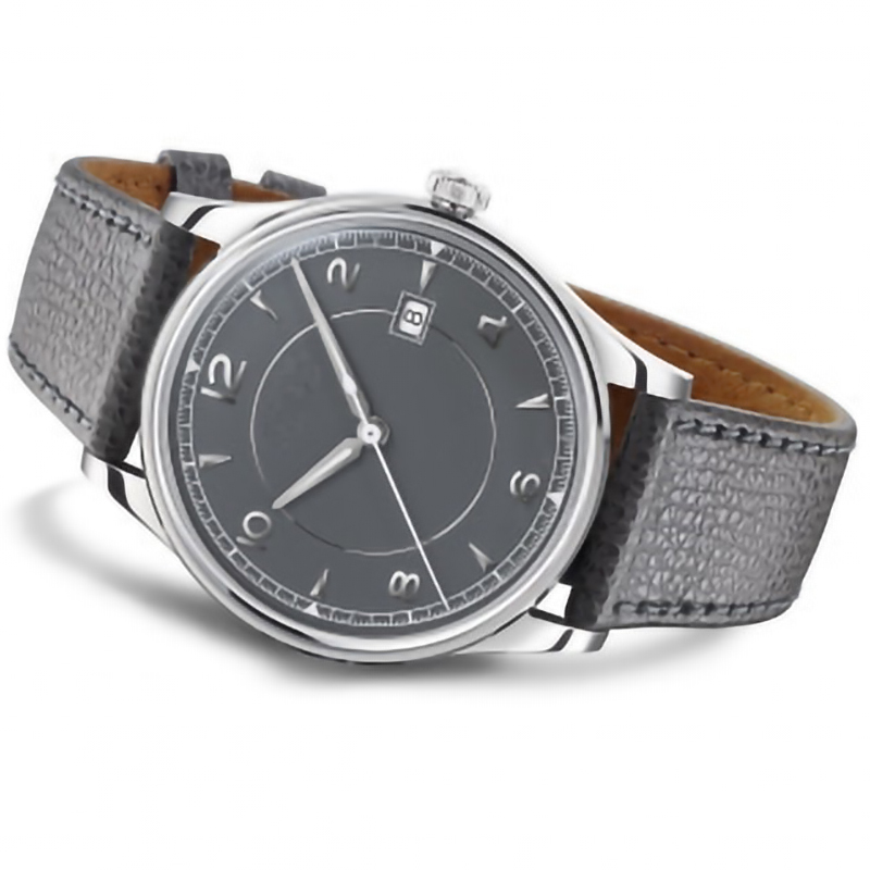 Custom Minimalist Style Classic Men's Silver Watch