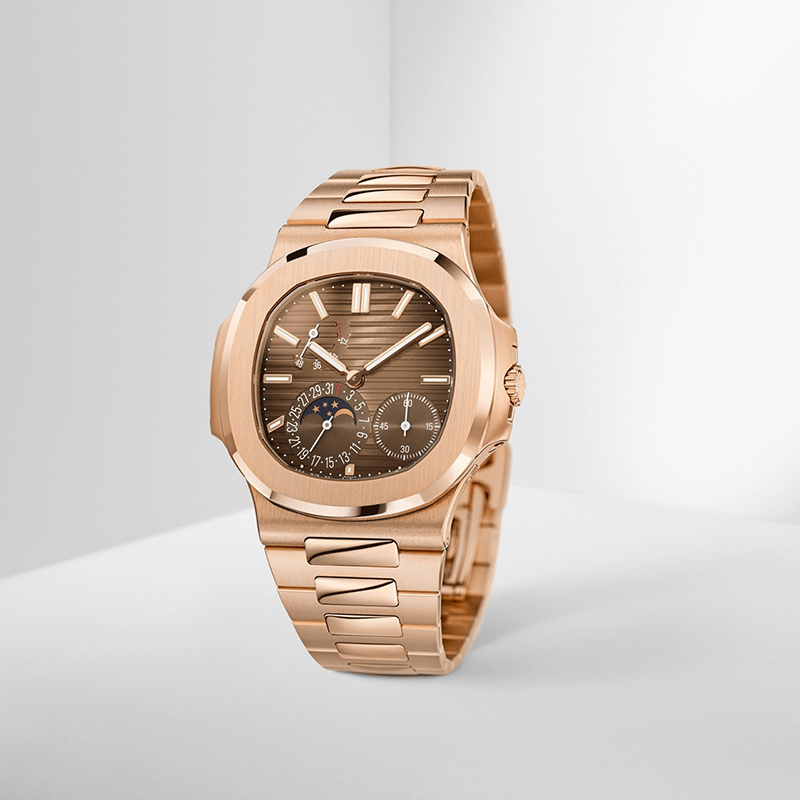 New Men's Multifunction Luxury Style Stainless Steel Strap Waterproof Chronograph Watch