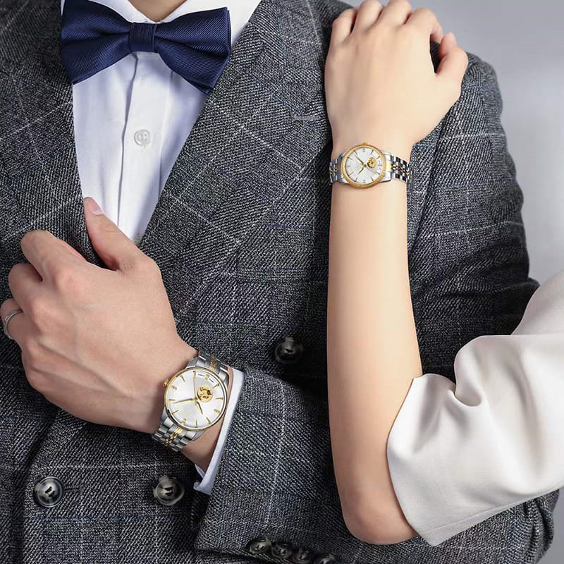 Luxury Fashion Couple Gift Mechanical Watch